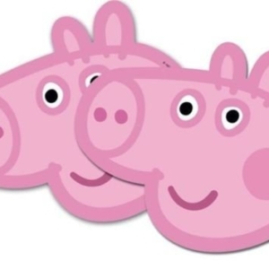 6 Caretas PEPPA PIG /Ref: 16000733