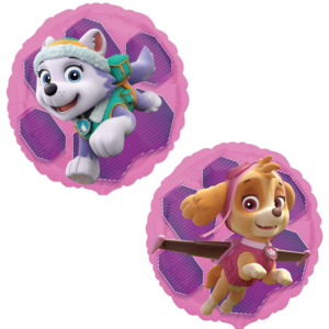18″/45cm Globos Patrulla Canina Rosa -Metalizados / Ref: 3408801