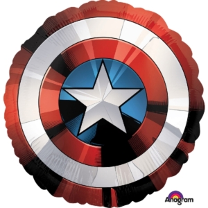 Globo XL metalizado Escudo de Los Vengadores-71cm “AVENGERS” / Ref: 3484101