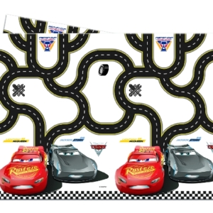 .Pack 1 Und. Mantel Plástico 1,80m x 1,20m Cars 3 /Ref: 87800