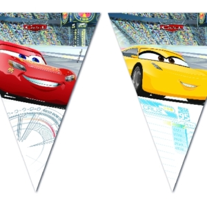 .-Banderin (9 flags) Cars 3 /Ref: 87805