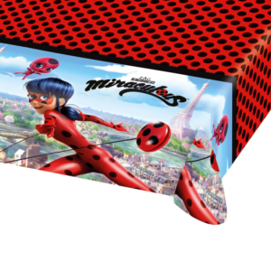 .Pack 1 Und. Mantel Plástico 1,20m x 1,80m MANTEL LADYBUG /Ref: 9902876