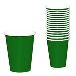 .Pack 10 Unds. Vaso de Plástico 266ml Verde /Ref: 58015-03