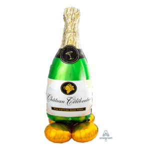 .AIRLOONZ BOTELLA CHAMPAGNE 32″ x 55″/83cm x 139cm / Ref: 8312011