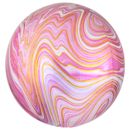 *Orbz Marblez Multicolor 15″ x 16″ Rosa /Ref: 4139601
