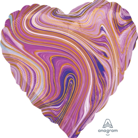 18″/45cm Corazon Marblez Morado / Ref: 4209402
