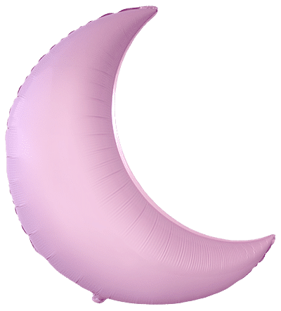.MEDIA LUNA ROSA 35″/89cm x 24″/60cm / Ref: 901555RS
