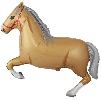 -CABALLO MARRÓN 29″/73cm x 42″/106cm / Ref: 901625M