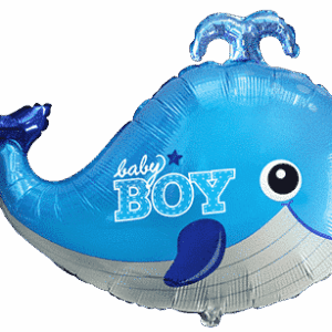 BABY WHALE BOY 26″/66cm x 34″/86cm /Ref: 901833