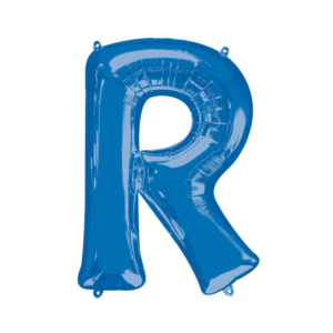 :Letra S Foil Balloons Azul 16″/40cm /Ref: 3827011