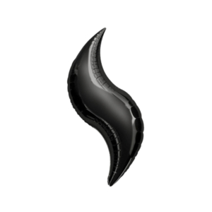Globo forma Curva Negro