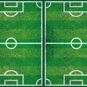 . MANTEL PLASTICO 120cm X 180cm FOOTBALL PARTY /Ref: 9901940