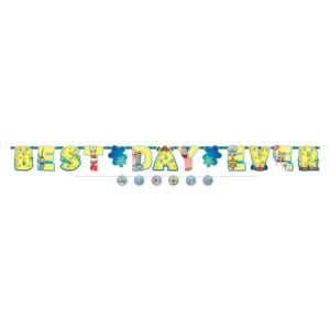 Banderin Letras Jumbo Bob Esponja /Ref: 122627