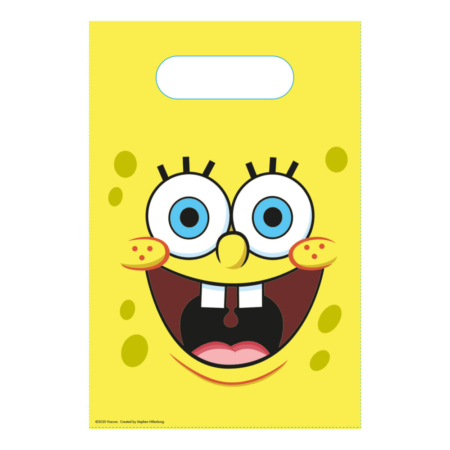 Bolsa Chuches/Juguetes Papel: Bob Esponja /Ref: 9907200