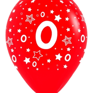 B/12 Globos Surtidos 30cm Ø (Nº 0) /Ref: R12-Nº 0