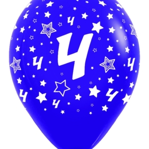 B/12 Globos Surtidos 30cm Ø (Nº 4) /Ref: R12-Nº 4