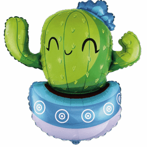 CACTUS BLUE 35″/89cm x 36″/91cm / Ref: 901832A