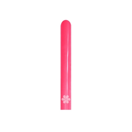 B/100 Globos Latex Modelar Fashion Solido Fucsia 2,5cm X 150cm /Ref: 160-012