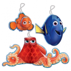 Adornos de papel de panal de abeja de Buscando a Dory /Ref: 291594-55