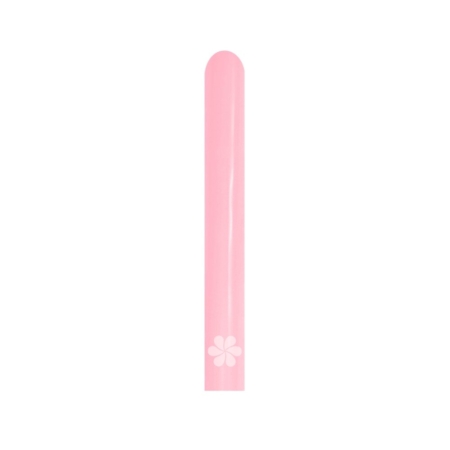 B/20 Globos Latex Modelar Fashion Solido Rosado 7,5cm X 150cm /Ref: 360-009-20