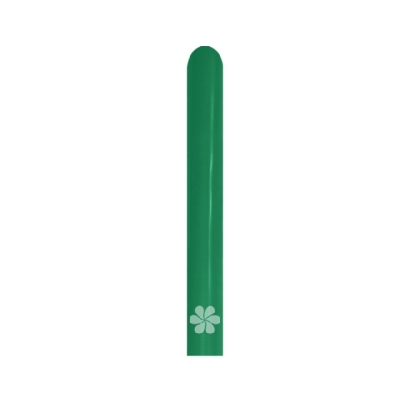 B/20 Globos Latex Modelar Fashion Solido Verde Selva 7,5cm X 150cm /Ref: 360-032-20
