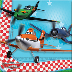 .Pack 20 Unds. SERVILLETAS 33×33 AVIONES /Ref: 81654