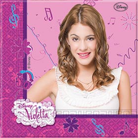 .Pack 20 Unds. SERVILLETAS 33×33 VIOLETTA /Ref: 82268