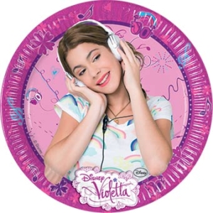 .Pack 8 Unds. PLATOS 20cm VIOLETTA /Ref: 82337