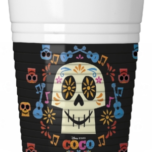 .8 UNDS. VASOS PLASTICO 200ml COCO DISNEY /Ref: 89462