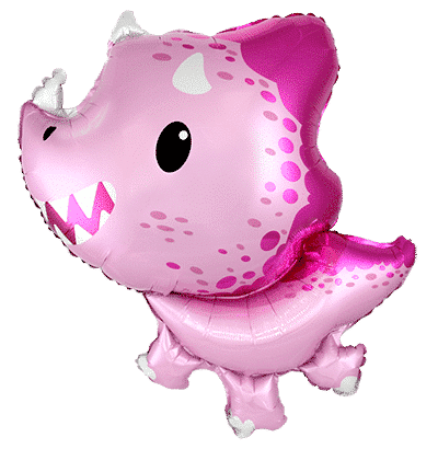 .BABY TRICERATOPS PINK 32″/82cm.h x 30″/76cm / Ref: 901858RS