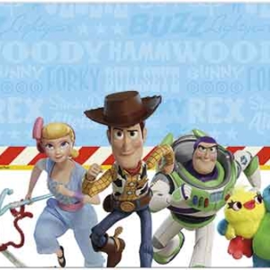 .Pack 1 Und. Mantel Plastico 120X180cm Toy Story 4 /Ref: 90232