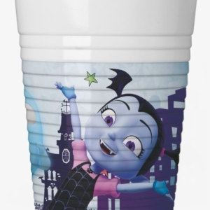 .8 UNDS. VASOS PLASTICO 200ml VAMPIRINA /Ref: 90370