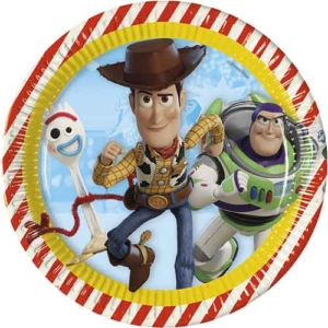 .Pack 8 Unds. Platos 23cm Toy Story 4 /Ref: 90870