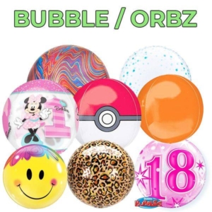 Globos Bubble y Orbz