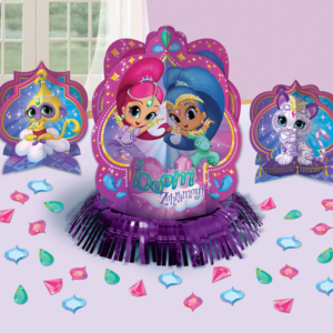 *Kit de decoración para mesa de Shimmer y Shine /Ref: 281653-99