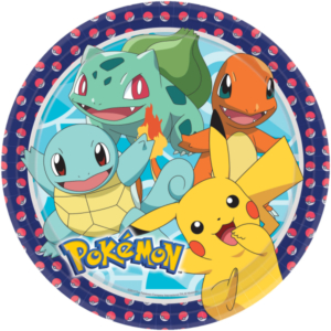 .Pack 8 Unds. PLATOS 23cm POKEMON /Ref: 9904820-66