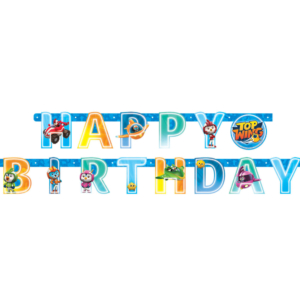 .Banderin Letras Top Wing Happy Bday 1.8m X 12cm /Ref: 9904876