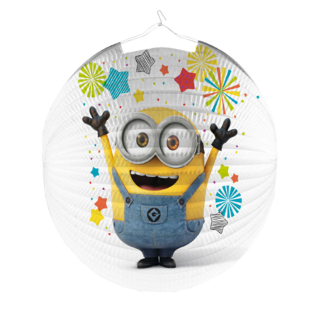 Farolillo Papel Circul. Minions 25cm /Ref: 9907263