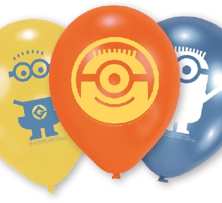 Globos Latex Minions (6 Unds.) /Ref: 997981