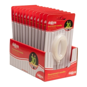  *VELA FLUORESCENTE Nº 0 – 6CM /Ref: 345276