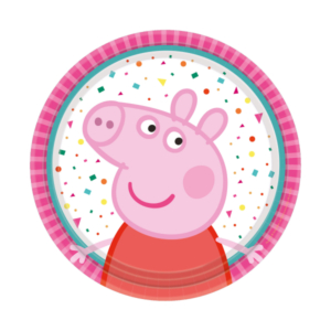.Pack 8 Unds. PLATOS 18cm PEPPA PIG /Ref: 9906330-66