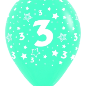 B/12 Globos Surtidos 30cm Ø (Nº 3) /Ref: R12-Nº 3