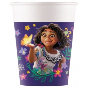 .Pack 8 Unds. Vaso de Papel 200ml Encanto Fsc /Ref: 95053