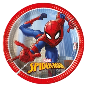 .Pack 8 Unds. Platos 20cm Spiderman /Ref: 94054