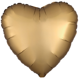 18″/45cm Globo Corazón Satin Azure Heart / Ref: 9914102