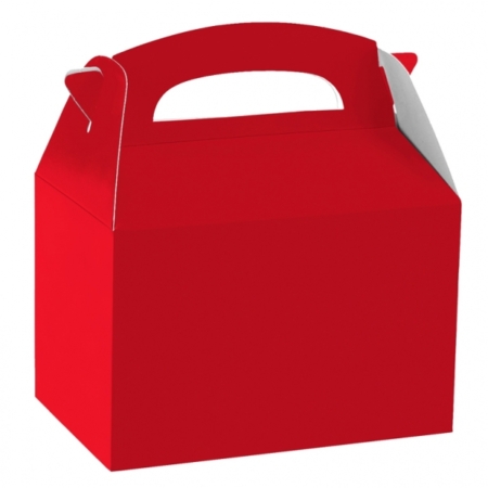 Cajas para fiesta Rojo Manzana-15cm /Ref: 997402