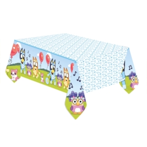 .Pack 1 Und. Mantel Papel Bluey 120X180cm /Ref: 9915380