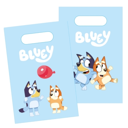 Bolsas Papel Bluey 15,8X23,6cm (8Unds.) /Ref: 9915386