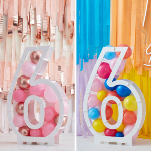-Estructura Numero 6 81X58X14cm /Ref: MIX-355