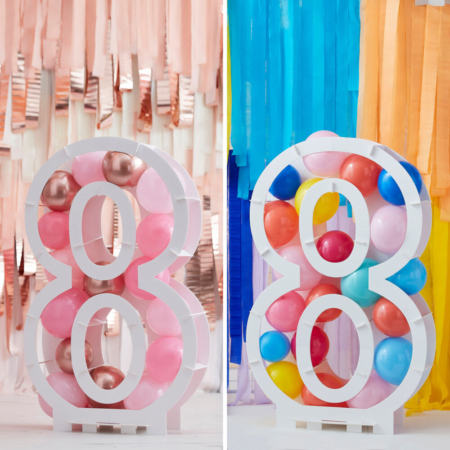 -Estructura Numero 8 81X58X14cm /Ref: MIX-357